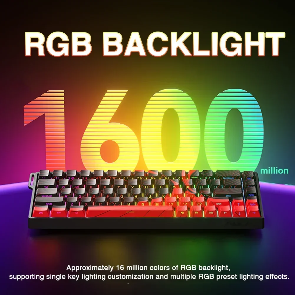Aula WIN60 HE - 60% Mechanical Gaming Keyboard Wired, Magnetic Switch Hot Swappable, Adjustable Actuation Rapid Trigger Mode, 8000 Hz Polling Rate, RGB Small Keyboard 60 Percent Compact Design for PC