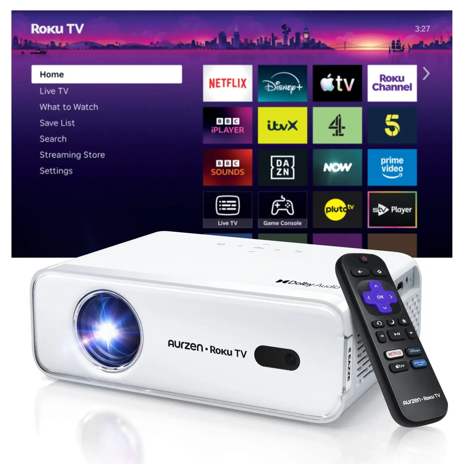Aurzen Roku TV D1R
