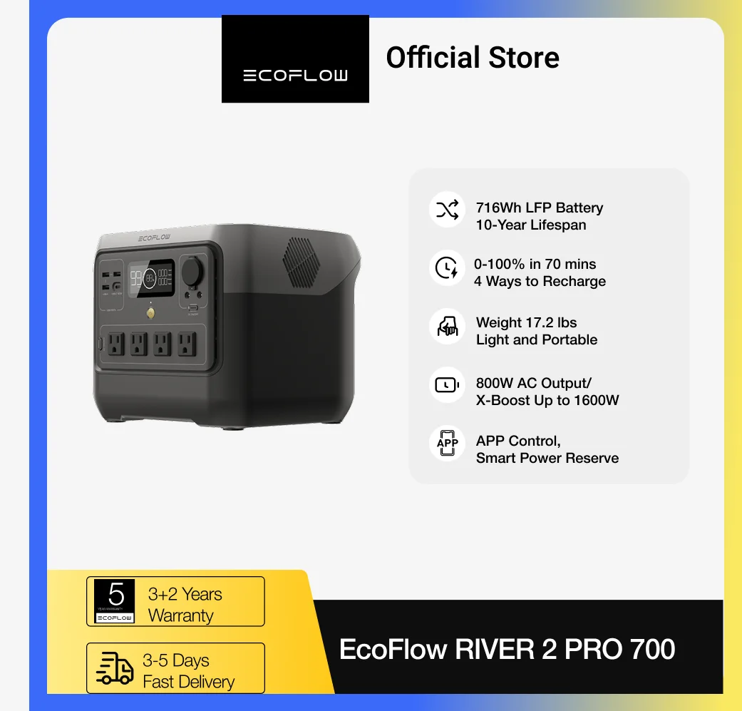 EcoFlow RIVER 2 Pro Portable Power Station