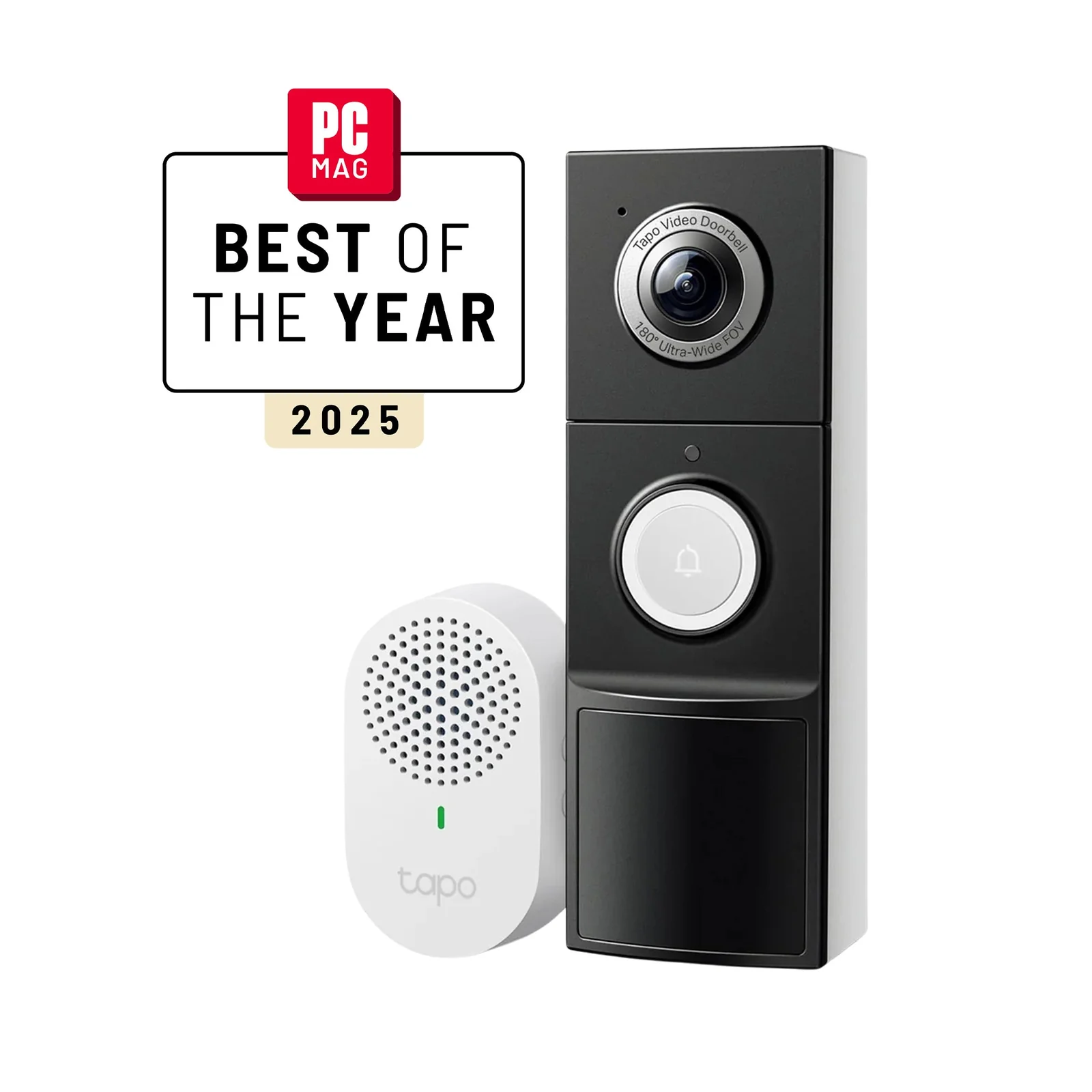 Tapo D225 2K QHD Smart Video Doorbell with Chime